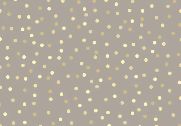 Αφηρημένη Χρυσή Γκλίτερ Κουκκίδες Καφέ Παστέλ Φόντο Χρώμα Χρυσό Κύκλο — Διανυσματικό Αρχείο