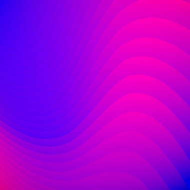 Soyut mavi ve pembe eğimli çizgili çizgiler dalga desenli arka plan ve doku. Şablon ve broşür için kullanabilirsin. Broşür, poster, baskı, reklam, afiş. Vektör illüstrasyonu