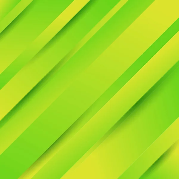 Abstrait géométrique diagonale fond vert avec dégradé de couleur — Image vectorielle