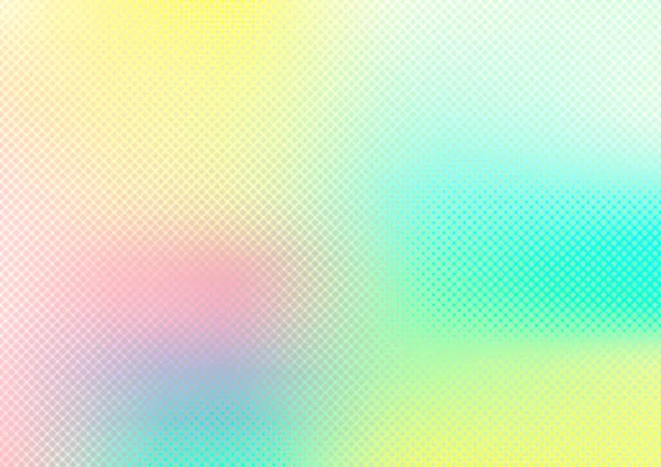 Fondo de color pastel liso difuminado abstracto con textura de rejilla — Vector de stock