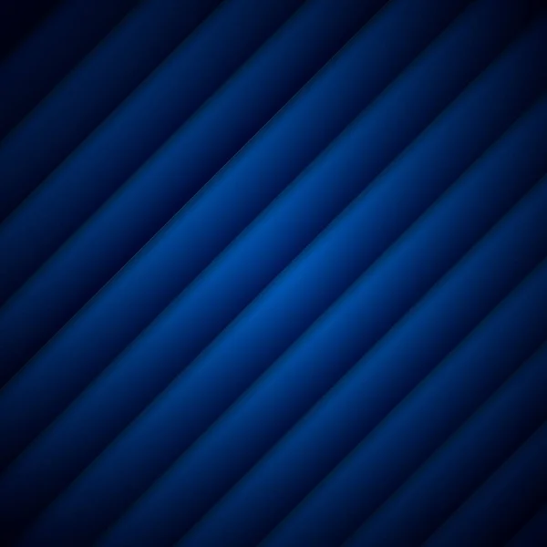 Resumen azul oscuro patrón de franja diagonal fondo geométrico — Vector de stock