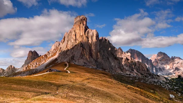 Мальовничий Вид Giau Перевал Доломітові Альпи Італія — стокове фото