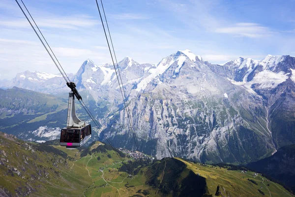 Scenic View Schilthorn Cableway Bern Switzerland — Stock Photo, Image