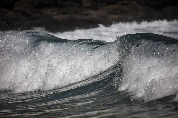 Close Vied Wave Breaking New Zealand — Stock Photo, Image