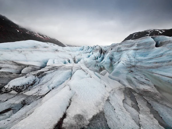 Scenic View Svinafellsjokull Glacier Hornafjordur Iceland — ストック写真