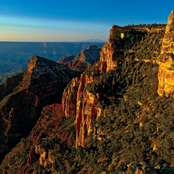 Vista Panorâmica Cape Royal North Rim Grand Canyon Arizona América — Fotografia de Stock