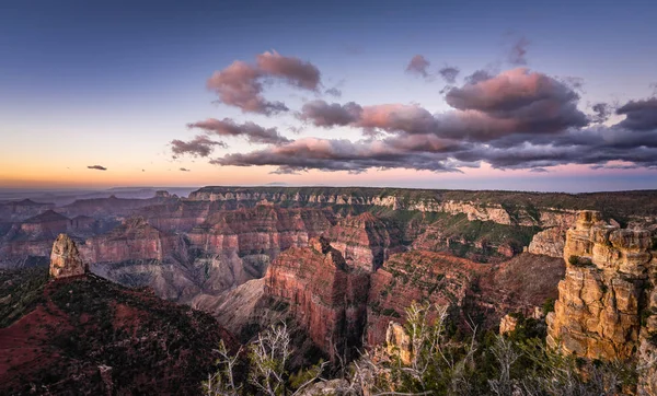 Büyük Kanyon Kanyon Milli Parkı Abd Doğal Görünümünü — Stok fotoğraf