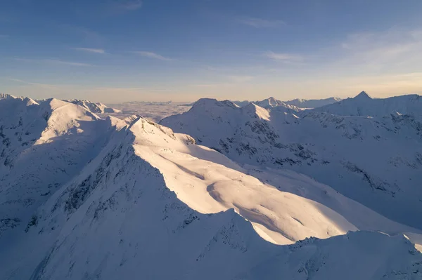 Schneebedeckte Berggipfel Sportgastein Salzburg Österreich — Stockfoto
