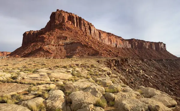 Malebný Pohled Bert Mesa San Rafael Pouště Poblíž Hanksville Utah — Stock fotografie