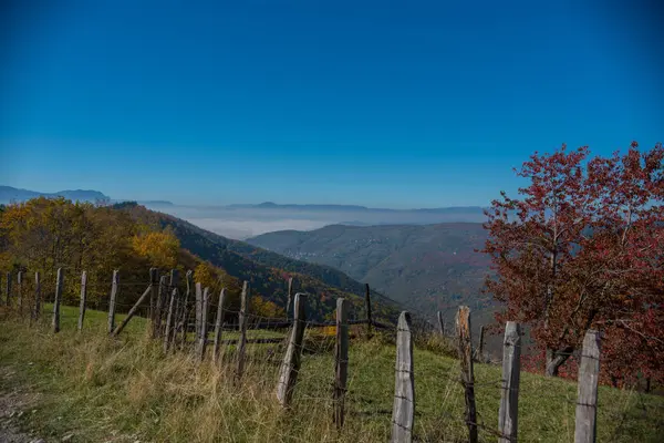 Живописный Вид Сельский Пейзаж Сараево Боснию Герцеговину — стоковое фото