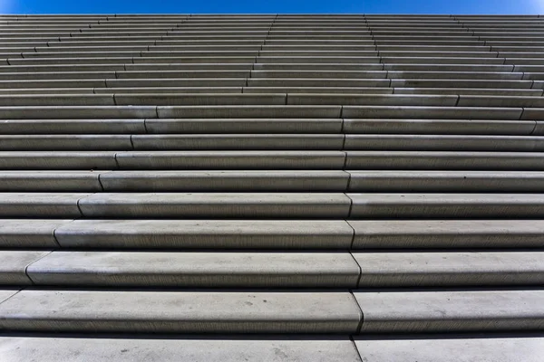 Full Frame Close Stairs Landungsbrucken Blue Sky — Stock Photo, Image