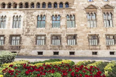  Generalitat palace, şehir merkezi Valencia.Spain.