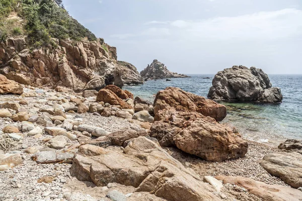 Vue Sur Méditerranée Costa Brava Blanes Catalogne Espagne — Photo