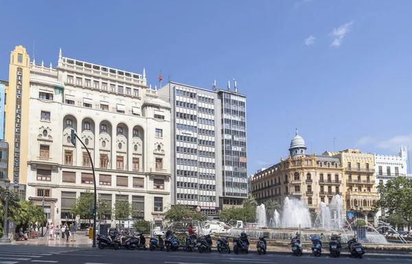 Classic Building City Center Square Plaza Ajuntament Area Valencia Spain — Stock Photo, Image
