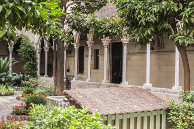  Manastır Kilisesi Concepcio Eixample Mahallesi. Barcelona.Spain.