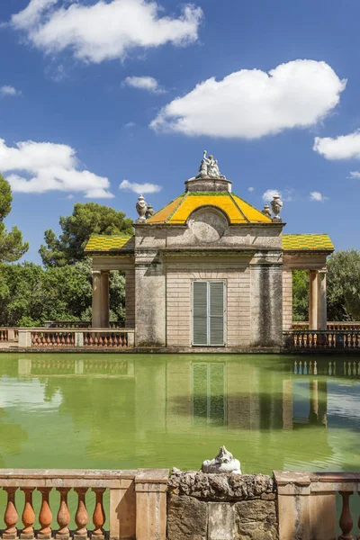 Parco Labirinto Parc Del Laberint Horta Più Antica Città Giardino — Foto Stock