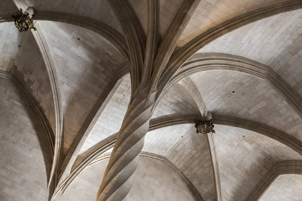 Innengebäude Llotja Gotische Architektur Palma Mallorca Balearen — Stockfoto