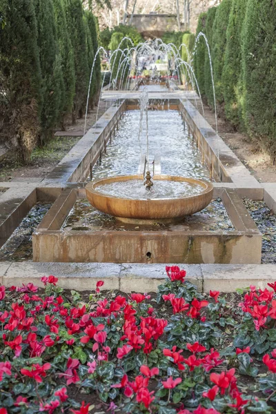 Jardín Zona Catedral Palma Islas Baleares España — Foto de Stock