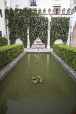 Kraliyet Sarayı, Reales Alcazares, Sevilla, Endülüs. İspanya..