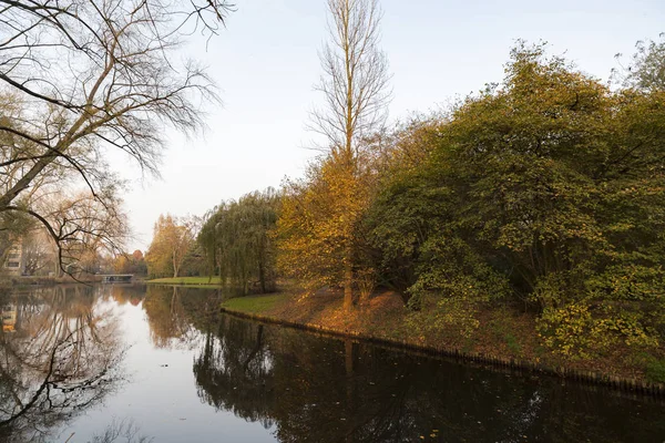 Día Otoño Vondelpark Amsterdam — Foto de Stock