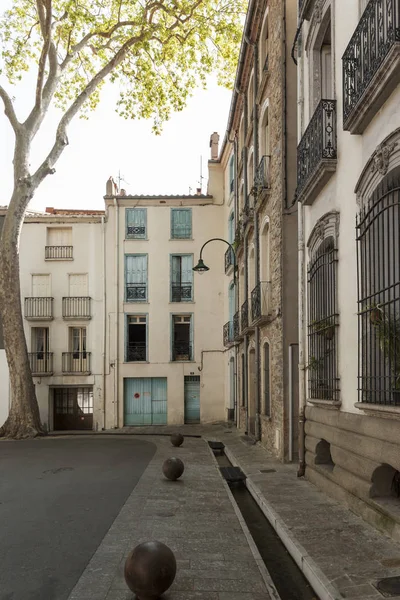 Street Village View Ceret Francia — Foto de Stock