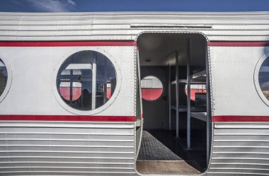  Demiryolu Müzesi ben la Geltru, il Barselona Vilanova eğitiyor. İspanya.