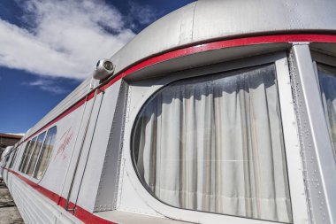  Demiryolu Müzesi ben la Geltru, il Barselona Vilanova eğitiyor. İspanya.