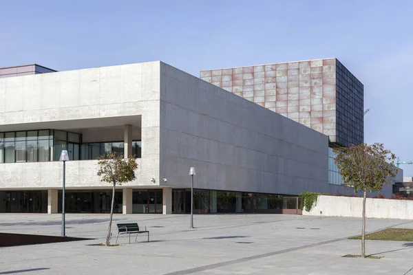 Edifício Exterior Das Cortes Castela Leão Valladolid Espanha — Fotografia de Stock