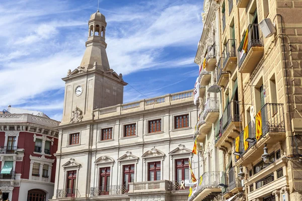 Hôtel Ville Place Principale Reus Catalogne Espagne — Photo