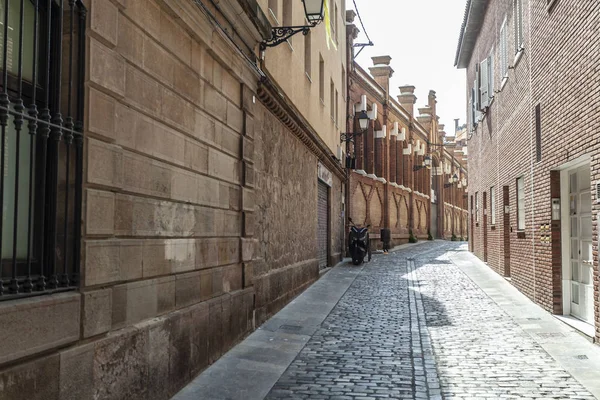 Calle vista en el centro histórico del barrio de Sarria, Barcelona , — Foto de Stock