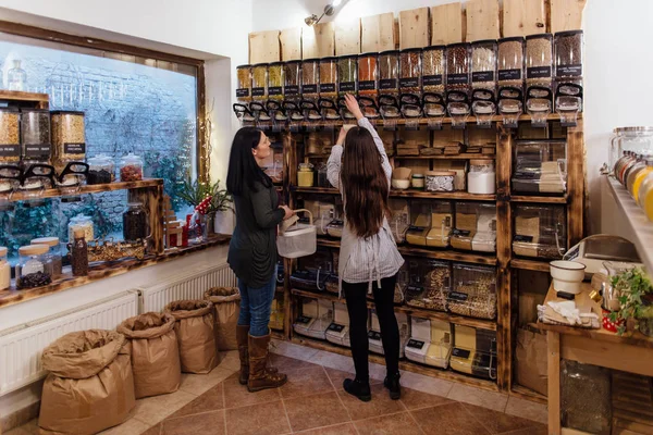 Zero waste shop interior.