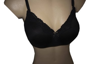 manken ön siyah sütyen