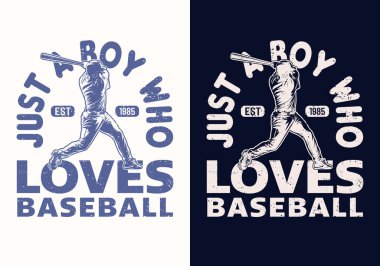 Spor hayranları ve giyim ürünleri için klasik, sıkıntılı beyzbol oyuncusu grafik tasarımı. Grafik tasarımı.