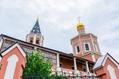 Holy Trinity Katedrali. Rusya, Saratov şehir. 18. yüzyılın mimari anıt.