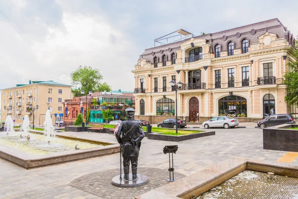 Saratov Rusland Juli 2018 Vandspringvand Byens Centrum - Stock-foto