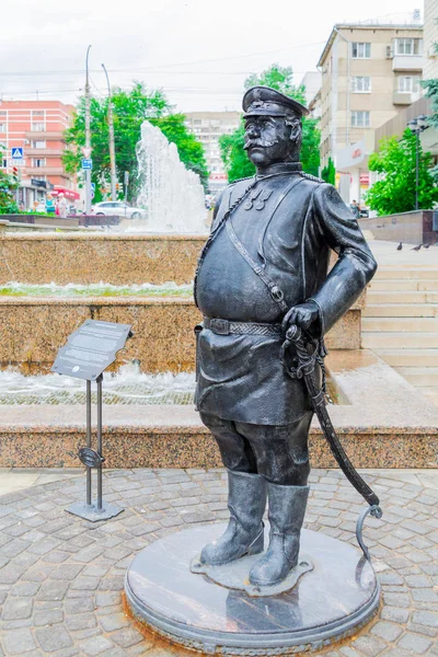 Saratov Ryssland Juli 2018 Polis Monument — Stockfoto