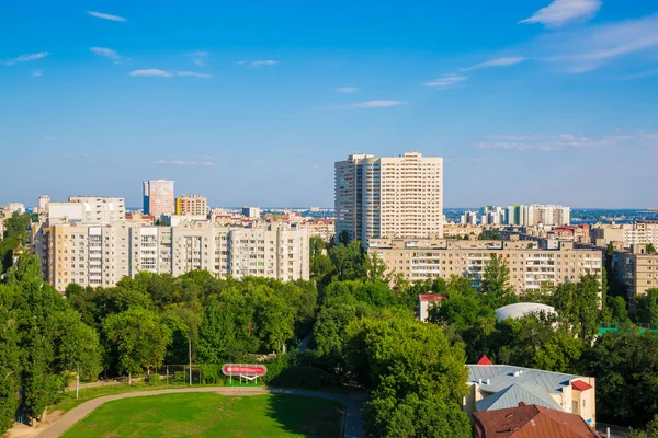 Городской Пейзаж Высоты Этажей Современная Архитектура Многоэтажные Жилые Дома Город — стоковое фото