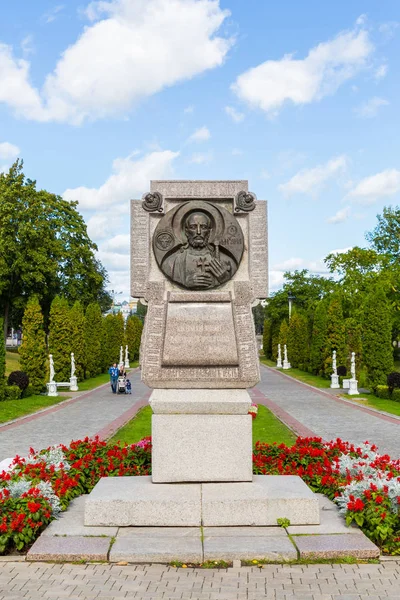 Tver Rusia Septiembre 2018 Monumento Religioso Ciudad Tver Otoño Día — Foto de Stock