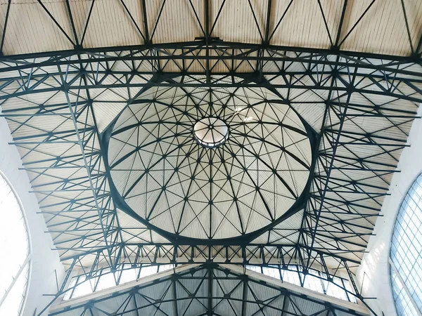 Ceiling Dome Indoor Market Building Built 1916 City Saratov Russia — Stock Photo, Image