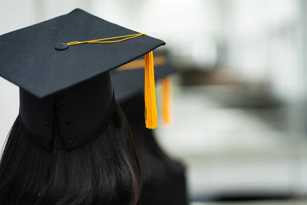 Review Success University Graduate Hat Commencement Concept Successful Education University — Stock Photo, Image