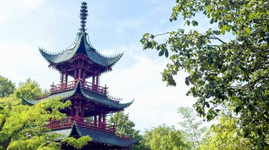 Parktaki yasak şehir.