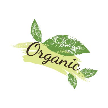 Organik gıda, tarım taze ve doğal ürün ikonları ve gıda pazarı için element koleksiyonu.