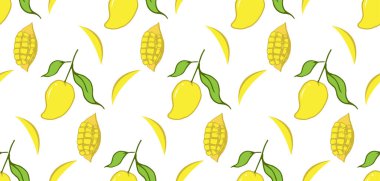 Meyveler beyaz arkaplanda izole