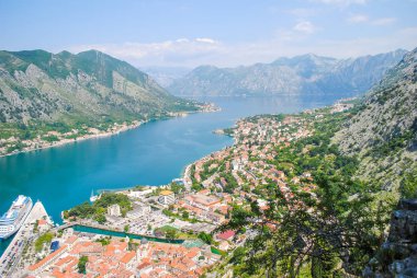 Karadağ güzel Kotor Körfezi