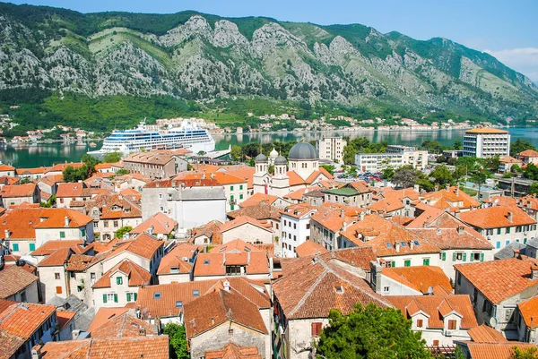 Красивый Залив Котор Черногории — стоковое фото