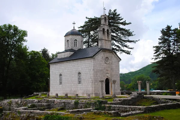 Kyrkan Montenegro Dagtid — Stockfoto