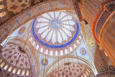 Istanbul Aya Sophia Camii - 07 Ocak 2013: Aya Sofya Camii Noel tatili sırasında ziyaret Ortodoks hacılar.