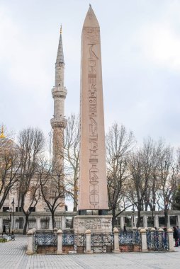 Istanbul'da Meydanı'nda Mısır sütun.