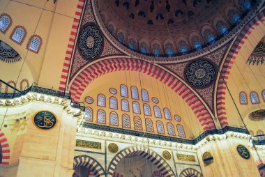 Türkiye, Istanbul - 08 Ocak 2013: Aya Sophia Mosque ziyaret Ortodoks hacılar