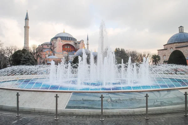 Çeşme Meydanı Meseta Aya Sofya Yakınındaki — Stok fotoğraf